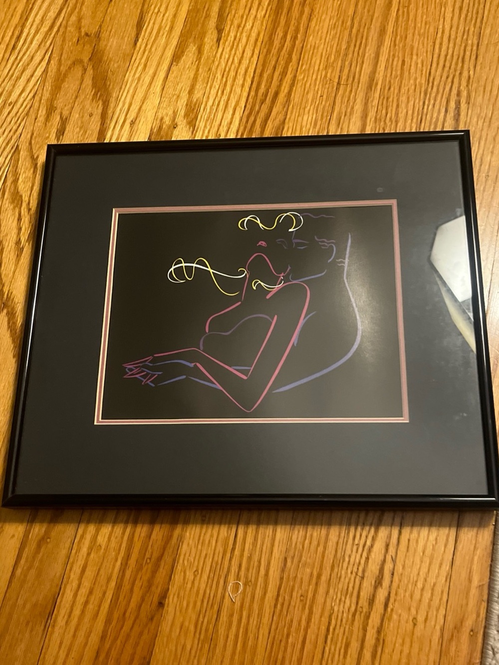 Ty Wilson - Rapture - 12x14 Lithograph Art Print with Black Frame
